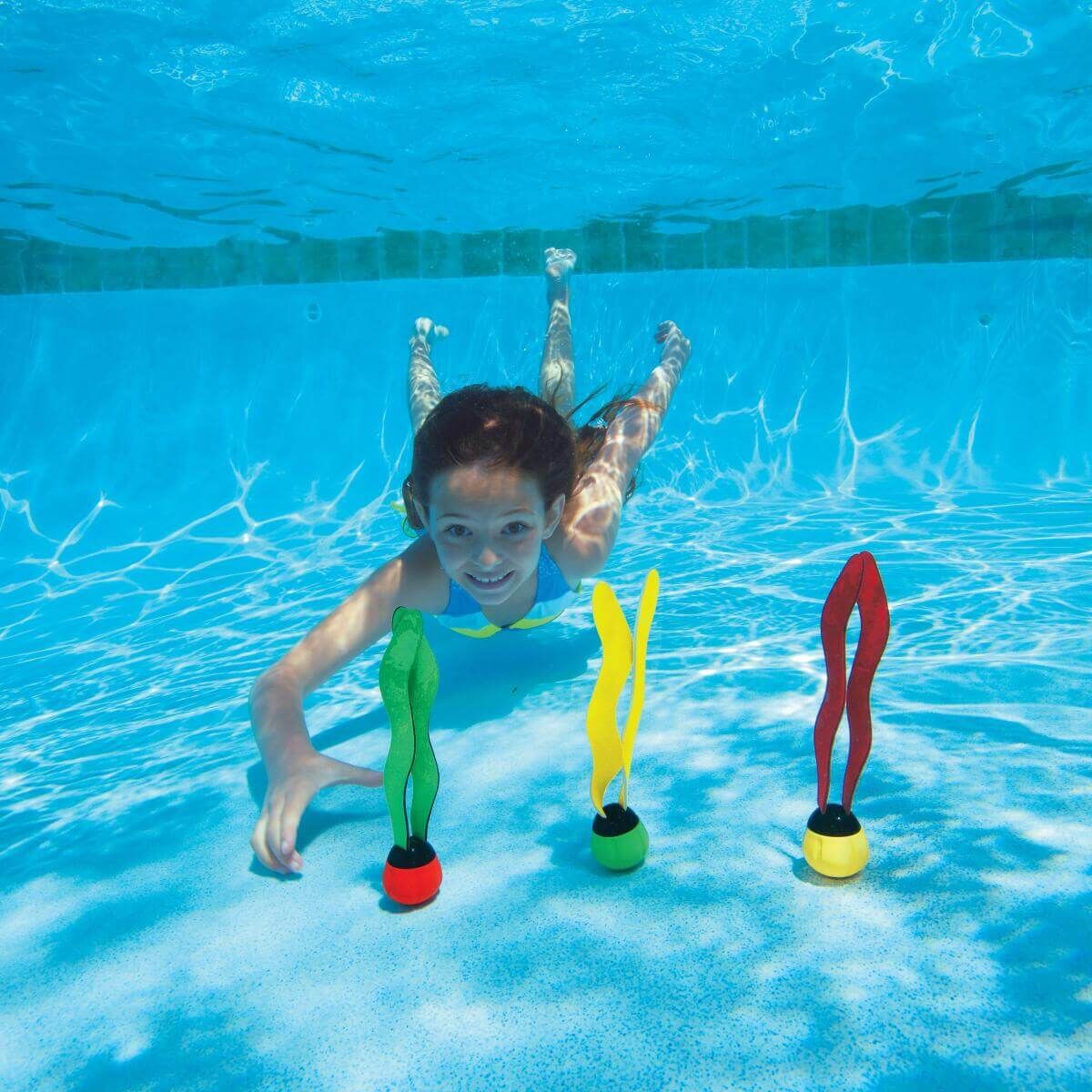 Поиграть в воде. 55503 Intex. Водоросли для ныряния Intex 3 шт.. "Подводные игры" Intex 56452. Intex игрушки для ныряния.