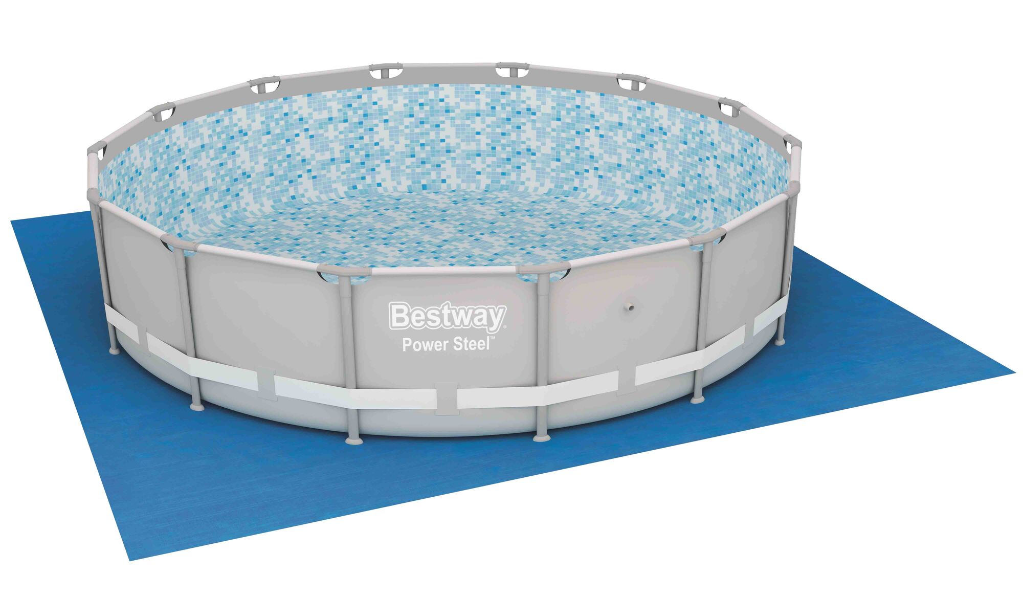 Подстилка для бассейнов 488х488 см, для бассейна 457 см (Bestway 58003 BW) #3