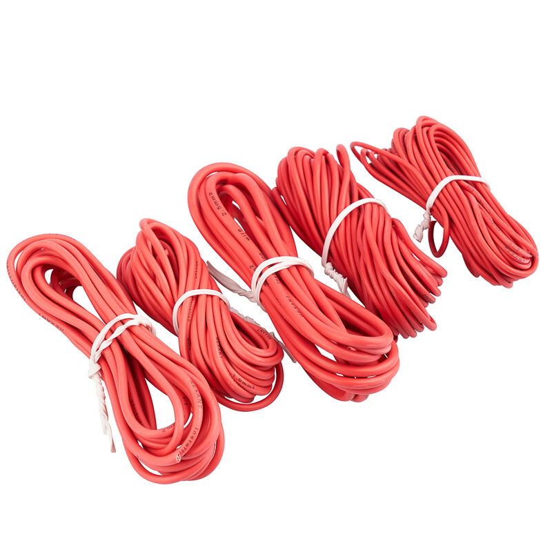 Набор автопровода "Ассорти" 0,50х5м;0,75х5м;1,50х3м;2,50х2м, цвет провода красный "Rexant" 3