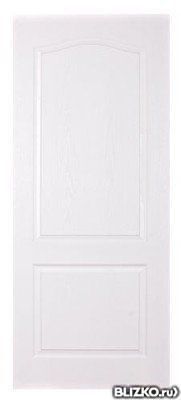 Дверь межкомнатная ламинированная «Классик» 700 мм, белая