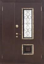 Дверь входная металлическая Венеция Венге, Белый Ясень 1200х2050