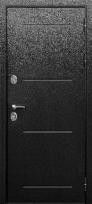 Дверь входная 11 см ISOTERMA Серебро Лиственница Беж; Темный Кипарис Царга