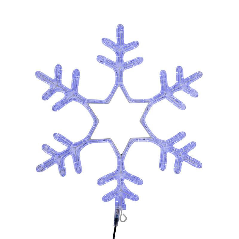 Фигура ''Снежинка LED'' 55смх55см син. 28Вт 220В IP44 NEON-NIGHT 501-335
