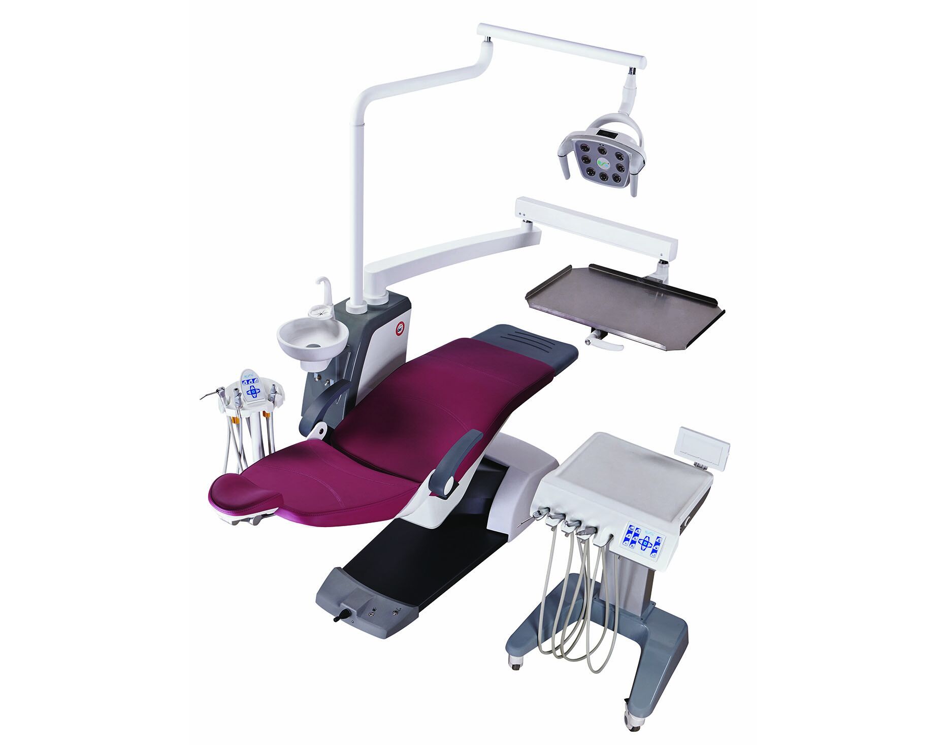 Стоматологическая установка KLT 6220 для хирургии с подкатным мобильным столиком