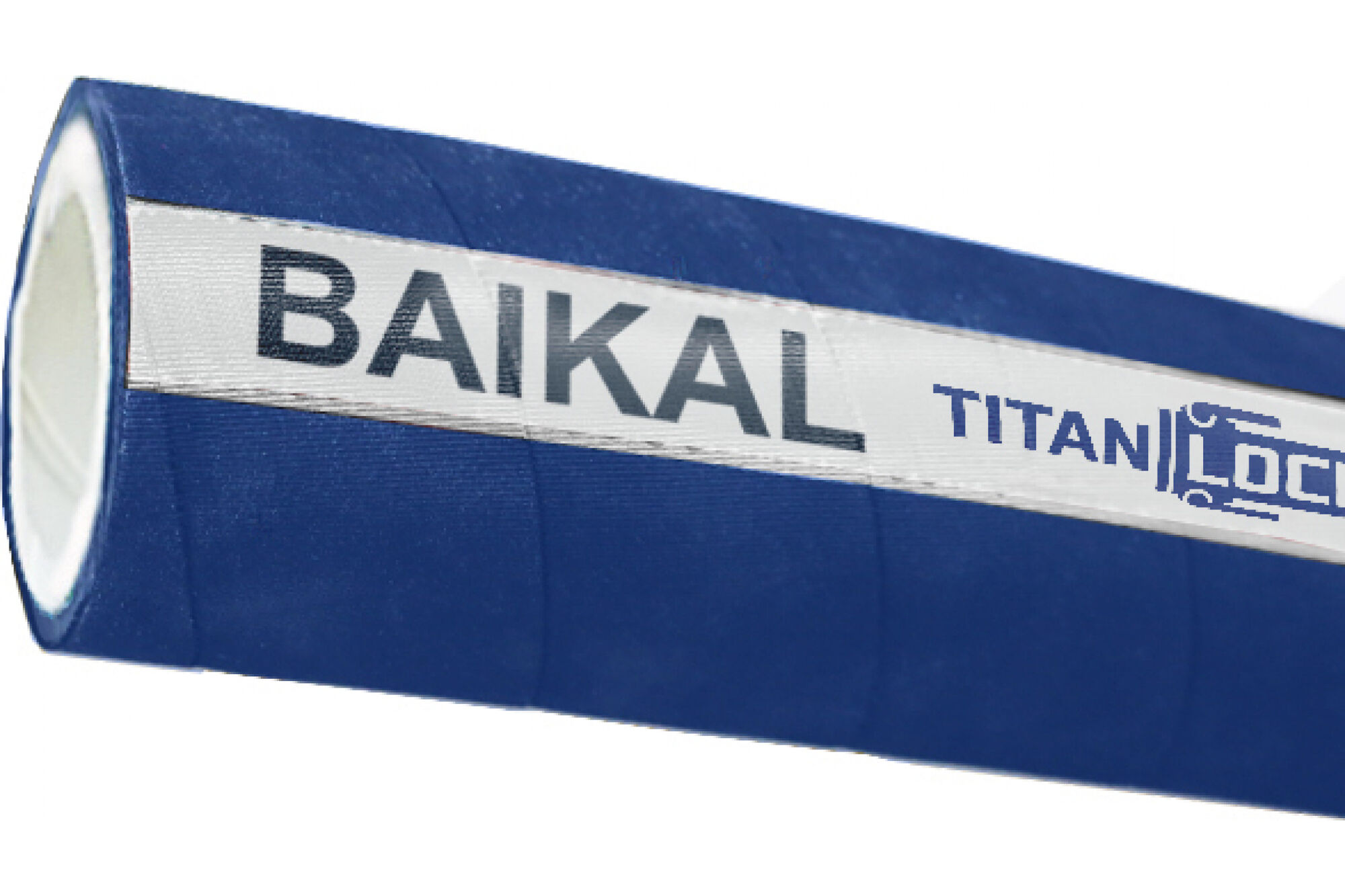 Пищевой рукав TITAN LOCK 4in, «BAIKAL», внутренний диаметр 100 мм, 40 м, 10bar, UHMWPE, н/в TL100BK