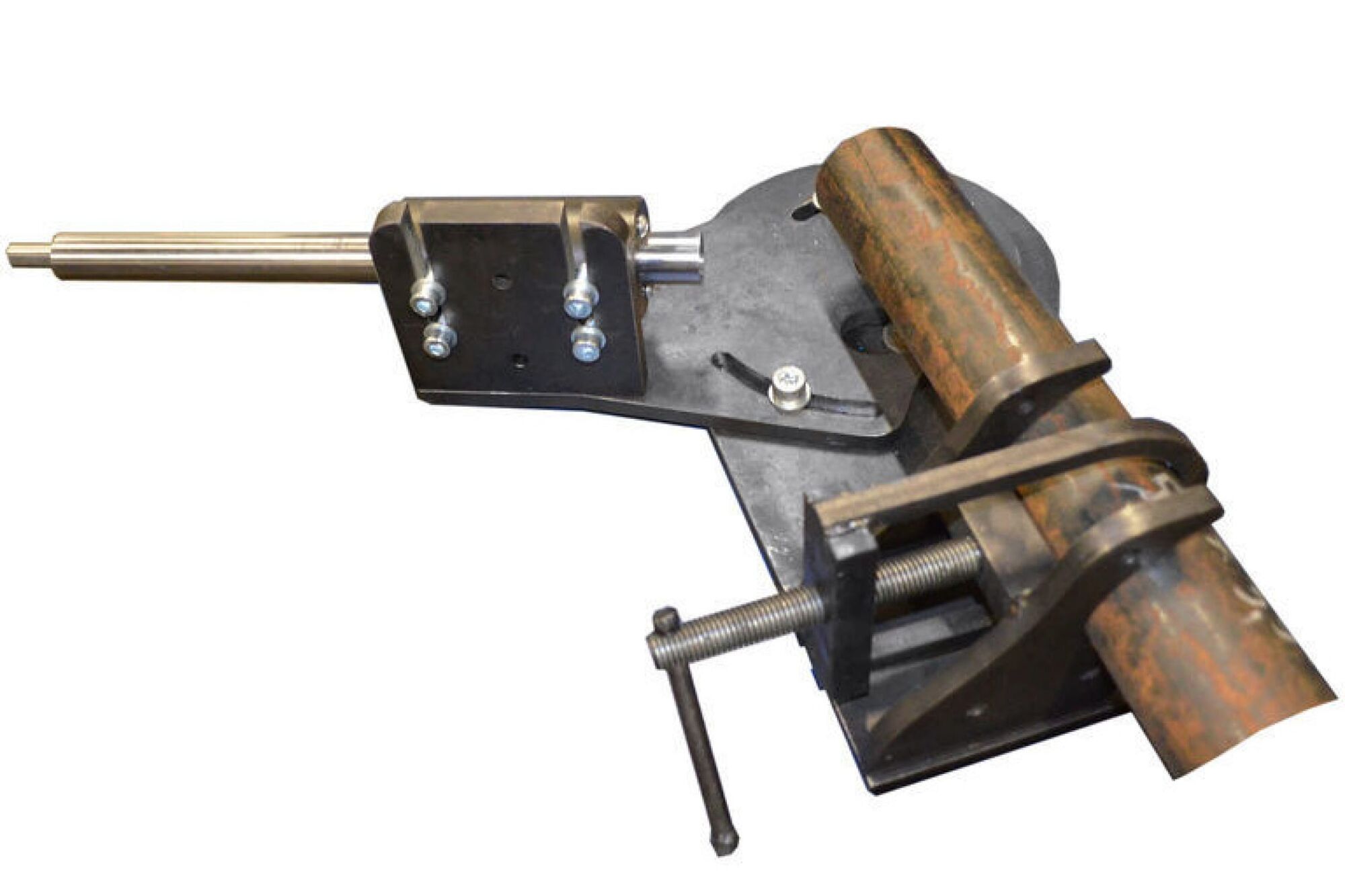 Приспособление для вырезки седловин и сверления труб Хайтек инструмент OST80