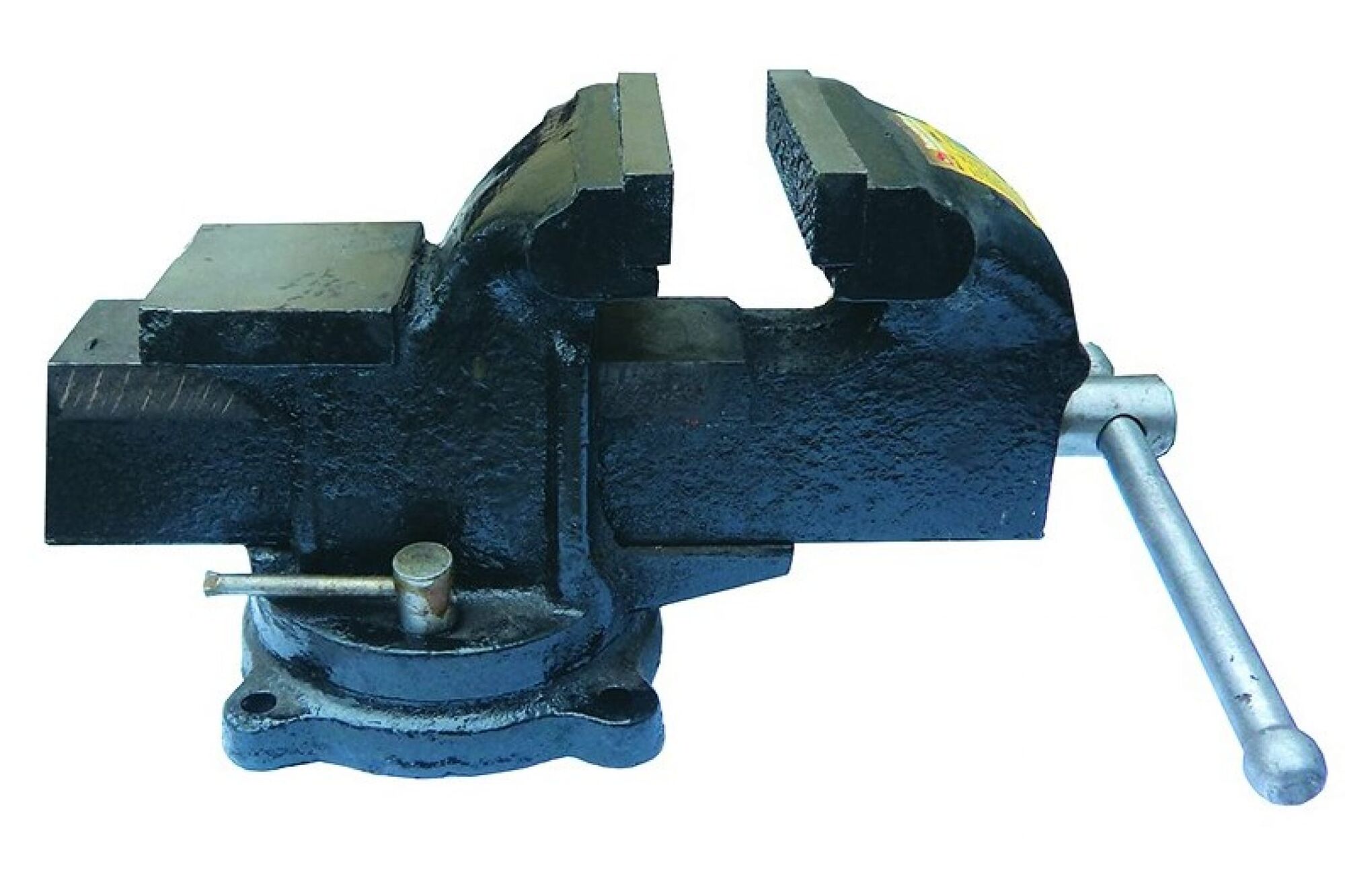 Слесарные поворотные тиски с наковальней 100 мм РемоКолор 44-4-210