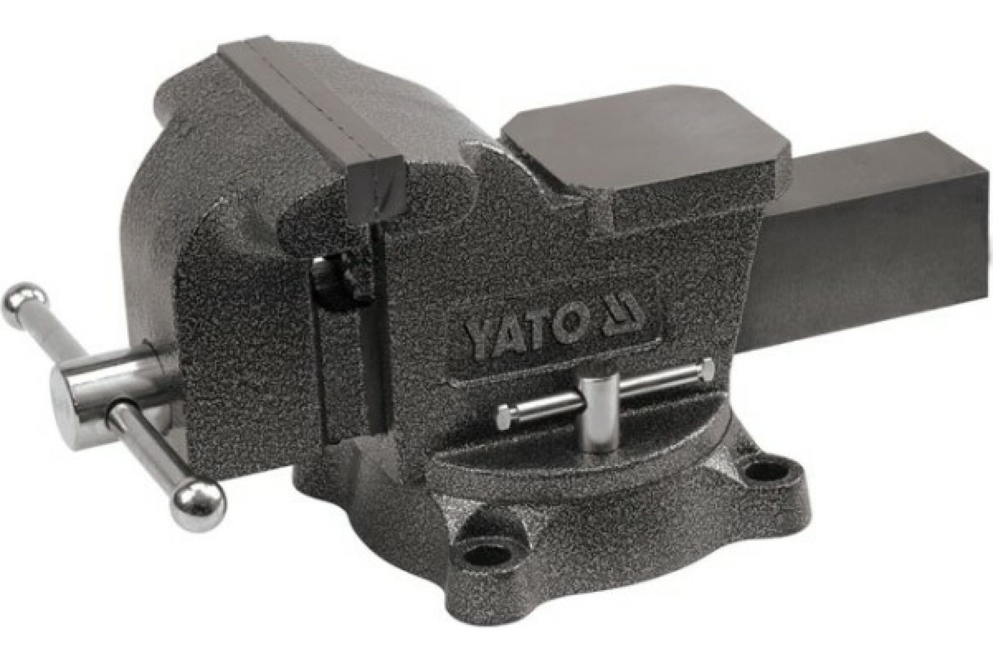 Слесарные тиски YATO 200 мм поворотные YT-6504