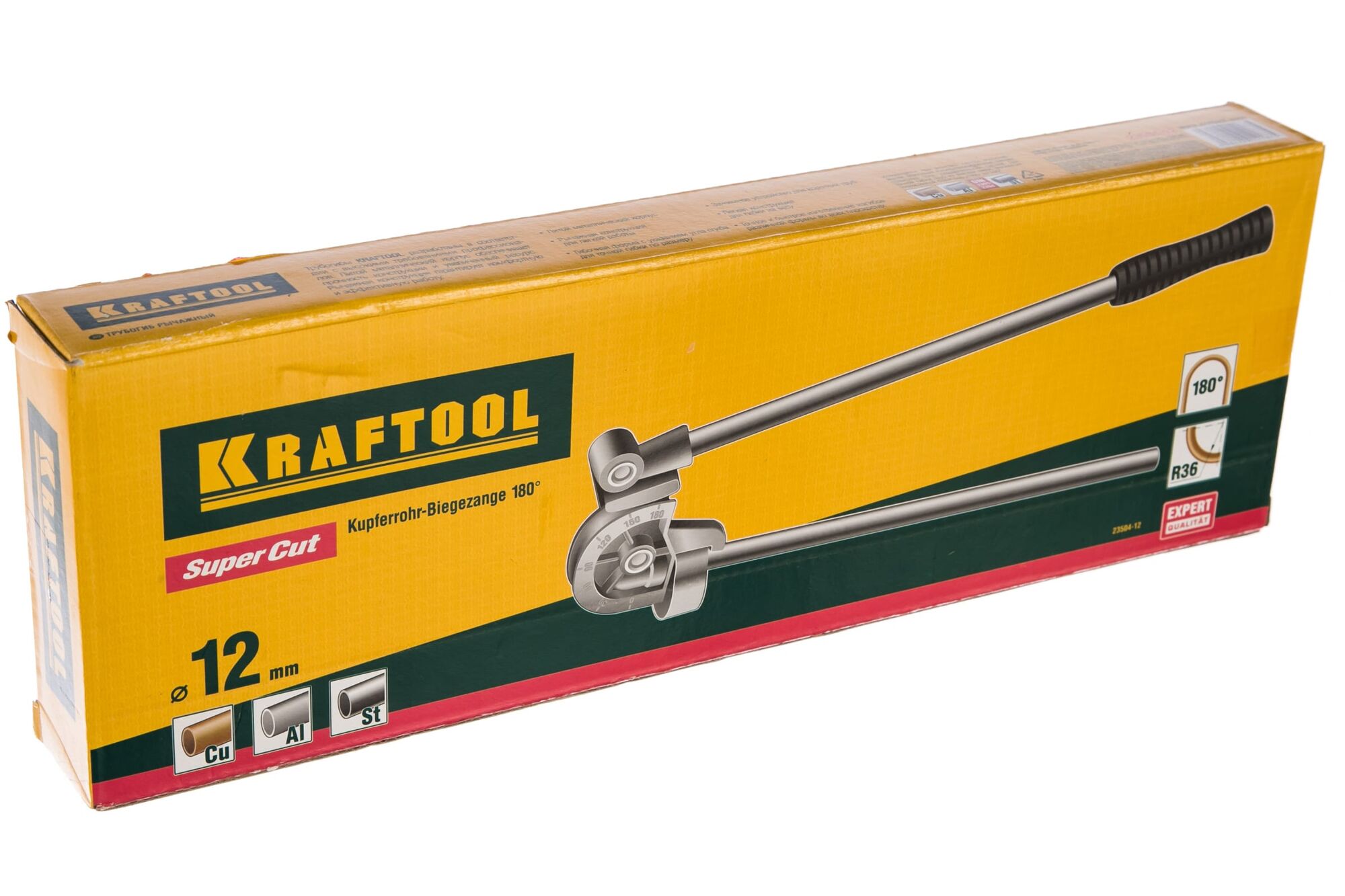 Трубогиб для точной гибки труб 12 мм Kraftool EXPERT 23504-12 ПО Круг 4