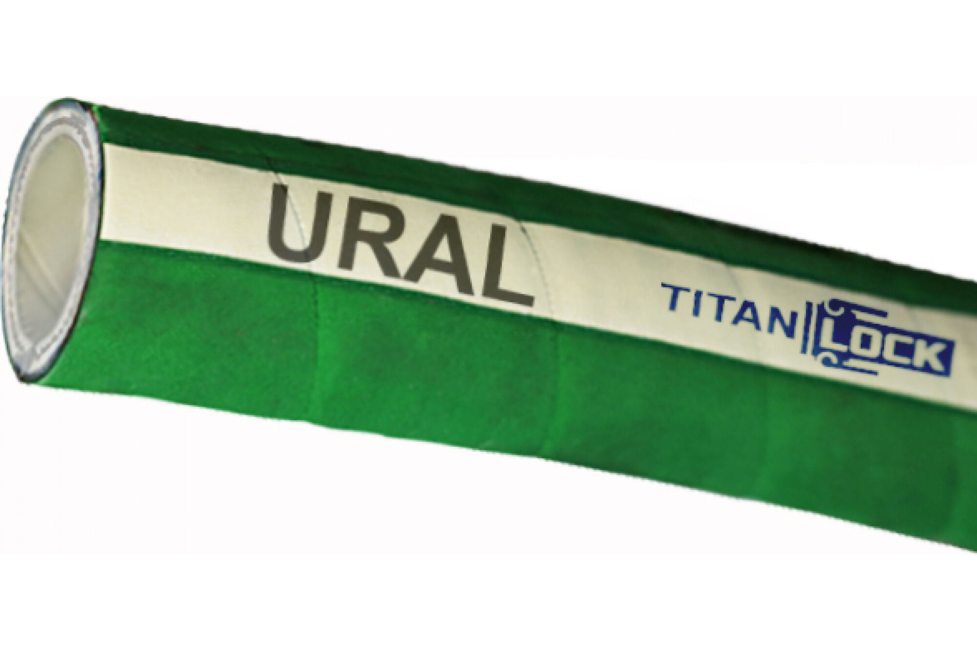 Химостойкий рукав TITAN LOCK 1,5in, «URAL», внутренний диаметр 38 мм, 20 м, 16bar, UHMWPE, н/в TL038UR