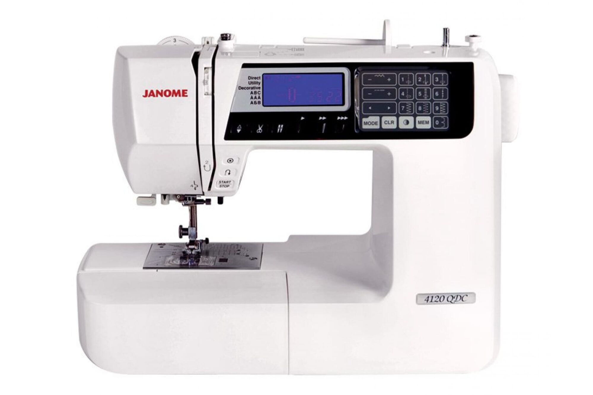 Швейная машина JANOME 4120QDC 4933621703639