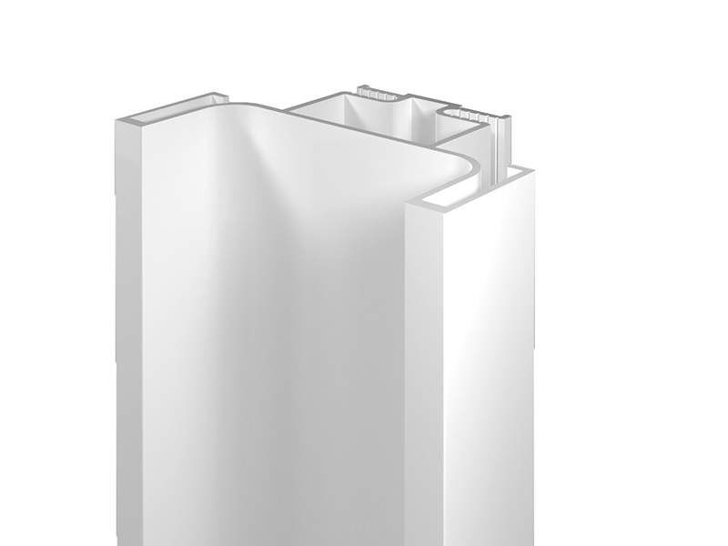 Профиль GOLA FIRMAX вертикальный средний L=3000 мм, алюминий белый