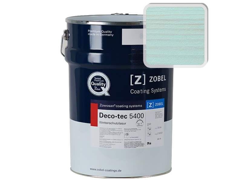 Лак фасадный ZOBEL Deco-tec 5400/5420 "Blau 5.42"шелковисто-матовый, 1 л Zo