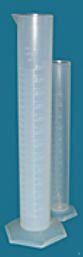 Цилиндр 250 мл с носиком (объемная шкала) ПП