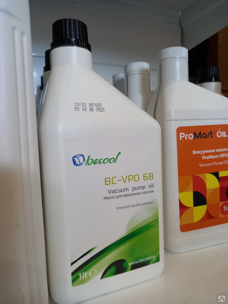 Масло для вакуумных насосов BC-VPO 68 (1 л), цена в Краснодаре от ...