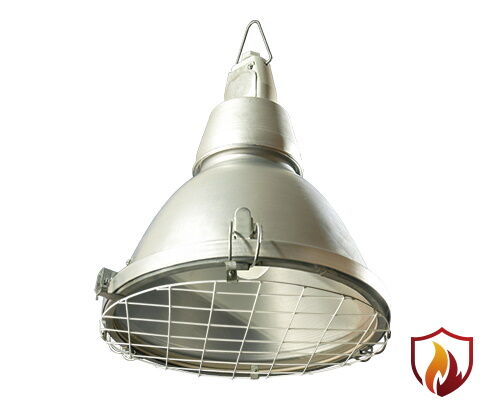 Светильник подвесной промышленный НСП17-200-042 с темперированным стеклом и решеткой для пожароопасных зон П-II АСТЗ