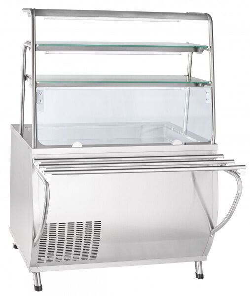 Прилавок-витрина холодильный Abat ПВВ(Н)-70Т-НШ, открытый