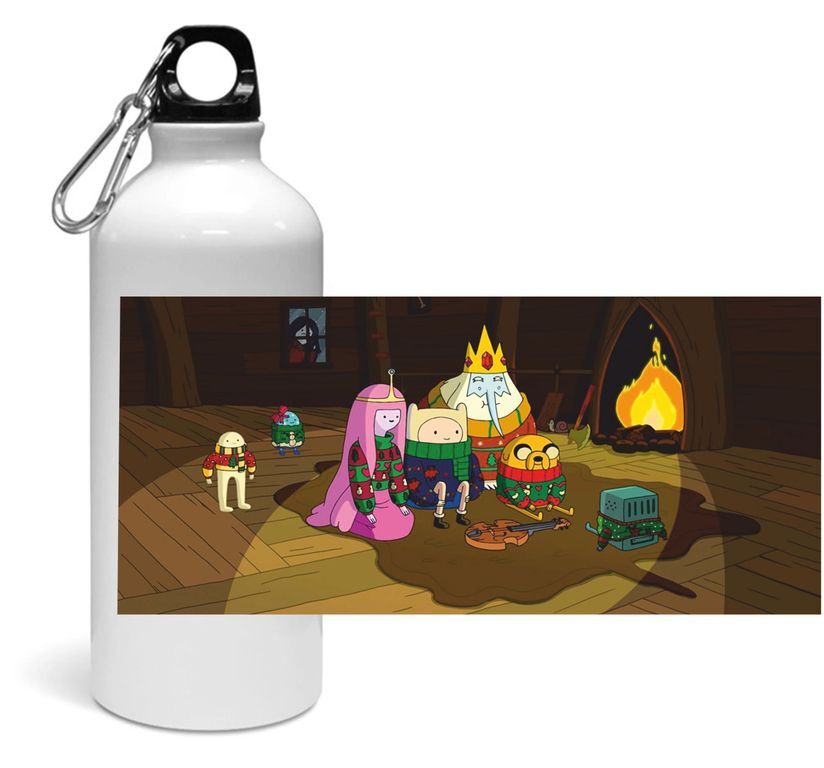Бутылка спортивная Время Приключений, Adventure Time №4