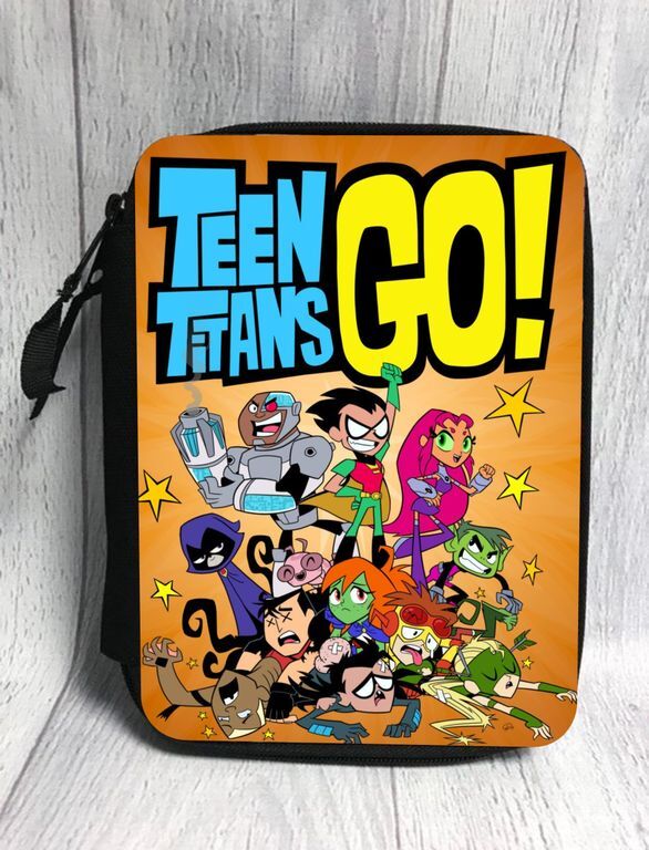 Пенал "Юные Титаны Вперёд, Teen Titans Go" №12