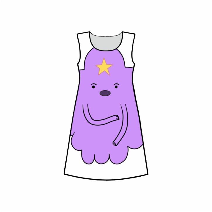 Платье 3D с полной запечаткой Время Приключений, Adventure Time №14