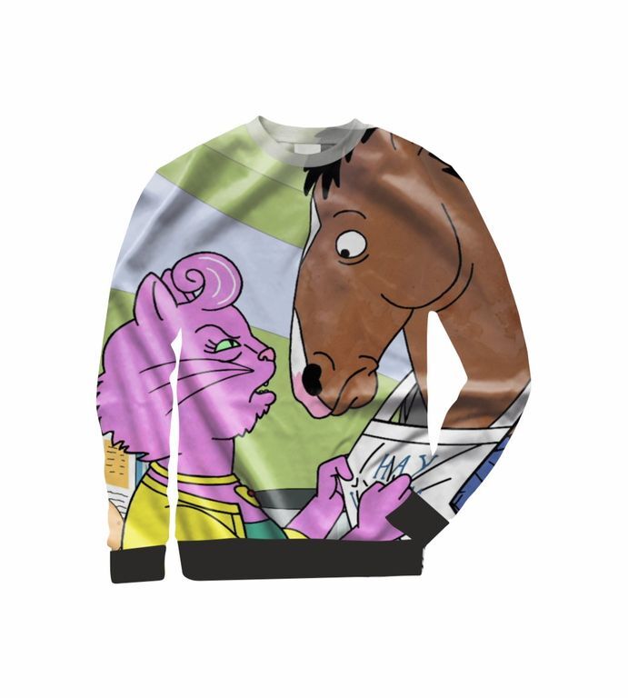 Свитшот с полной запечаткой Конь БоДжек, BoJack Horseman №16