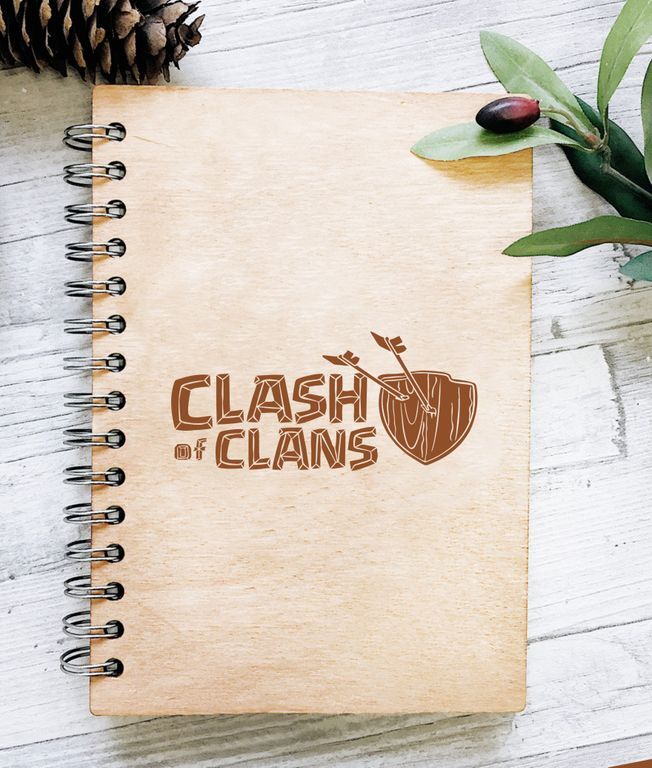 Скетчбук Clash of clans / Клеш оф кленс №1