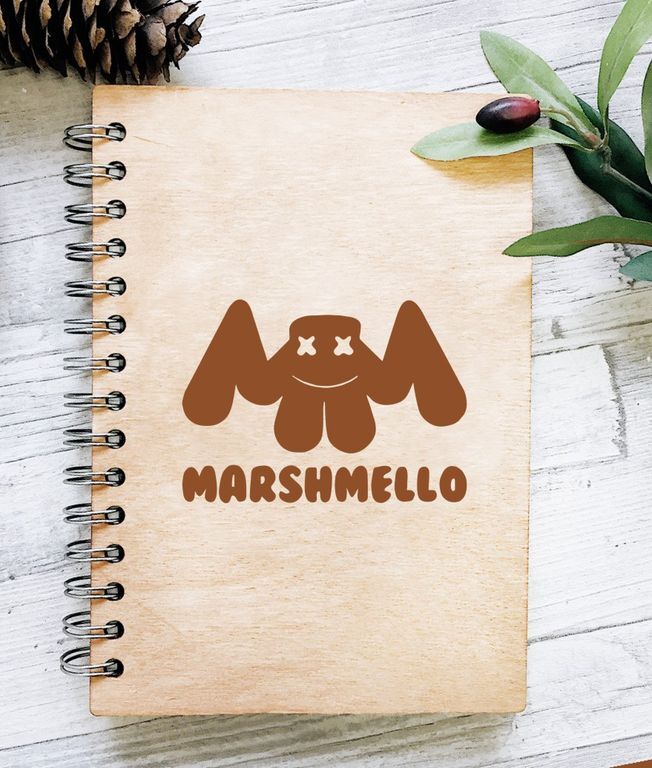 Скетчбук Marshmello, Маршмэллоу №2