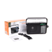 Радиоприёмник "Сигнал" РП-233BT, УКВ64-108МГц,СВ,КВ,бат.2*R20,220V,BT/USB/TF/AUX, 6 мм шайба