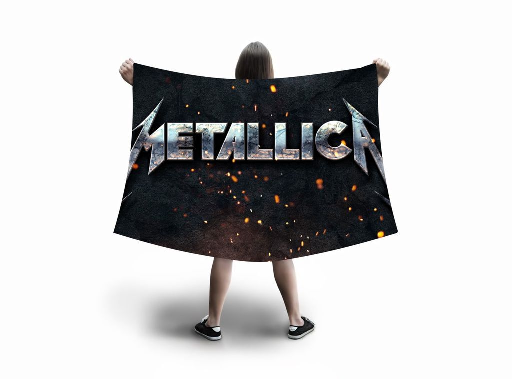 Флаг большой Metallica, Металлика №15