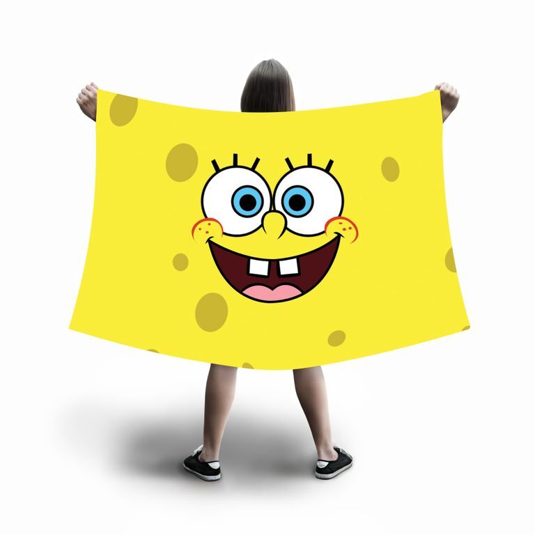 Флаг большой Губка Боб, SpongeBob №2