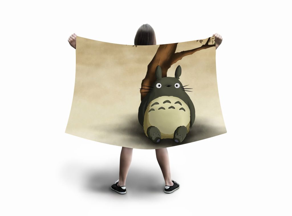 Флаг большой Мой сосед Тоторо, Totoro №17
