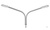 Кронштейн консольный для светильников двухрожковый К2К 0,5-0,5 (a) холодный цинк