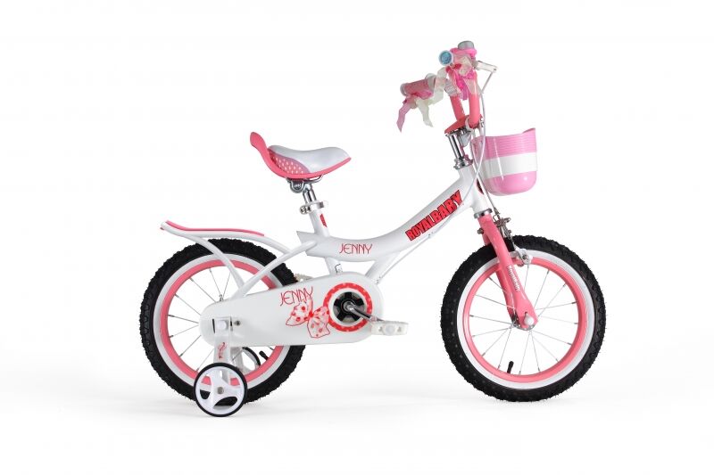 Велосипед детский Royal Baby Princess Jenny Girl Steel 14, 14" белый