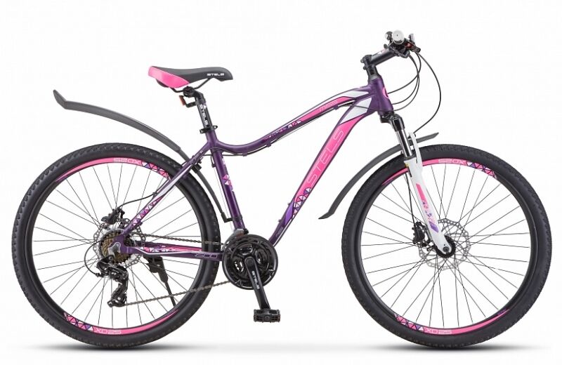 Велосипед женский STELS Miss 7500 D 27.5" V010, 16" тёмно-пурпурный