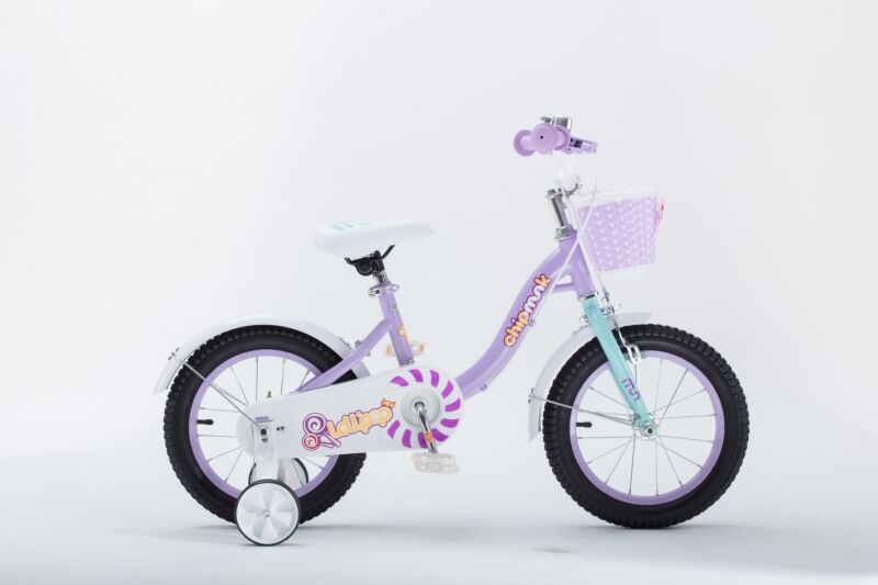 Велосипед детский Royal Baby Chipmunk 16 MM, 16" фиолетовый