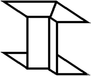 Угол внутренний изменяемый для кабель канала 100х60