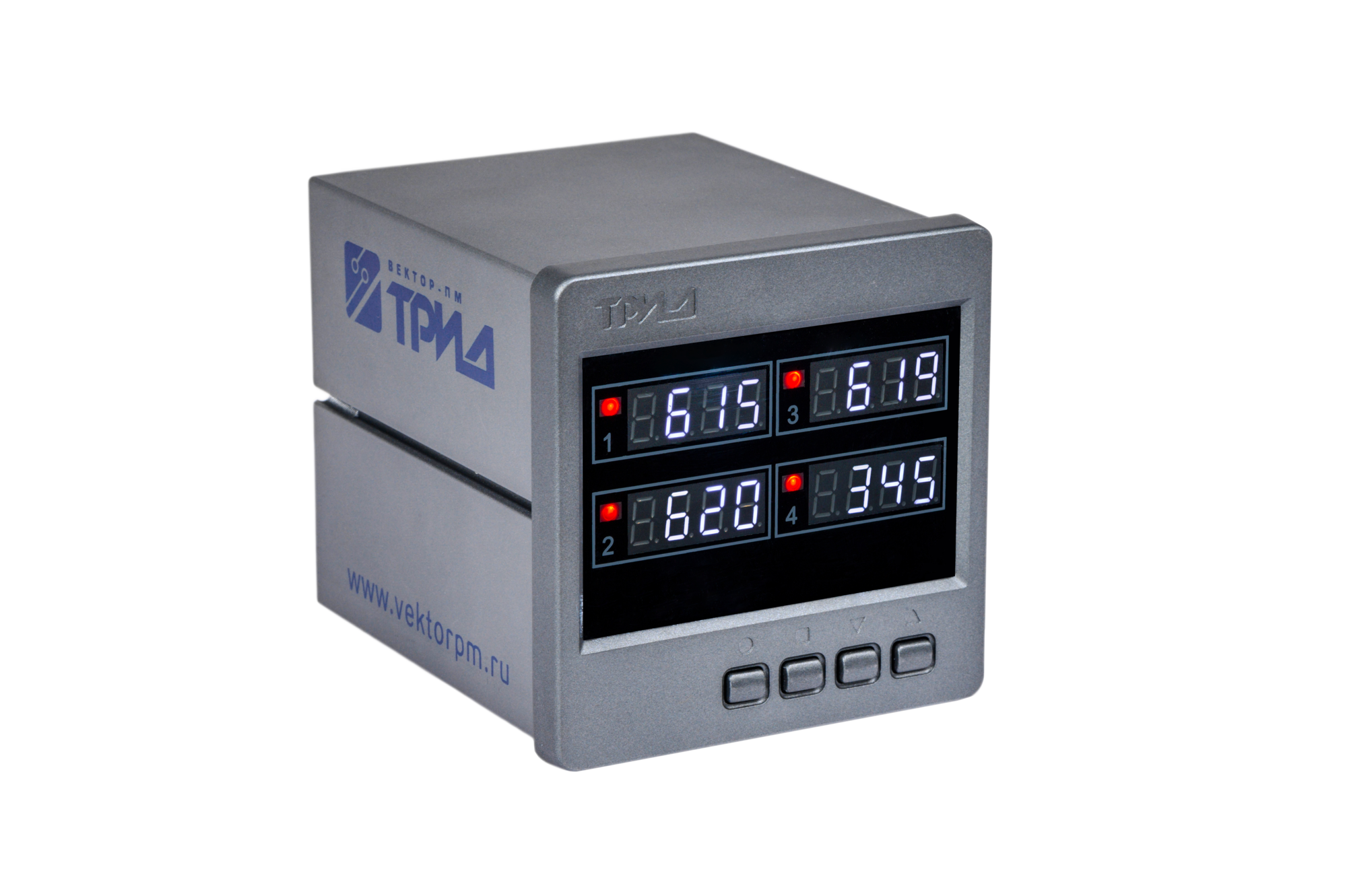 Измеритель-сигнализатор давления ТРИД ИСД144-4В4Р-485