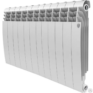 Биметаллический радиатор отопления 12 секций STI RUS 350 80 