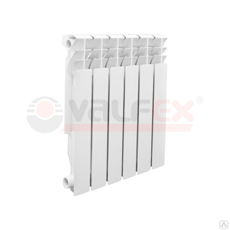 Алюминиевый радиатор 10 секций Valfex Simple 500