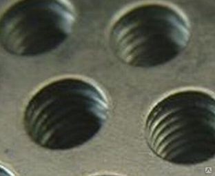 Лист перфорированный алюминиевый 1,5х1200х3000 мм Rv 3,0-5,0 
