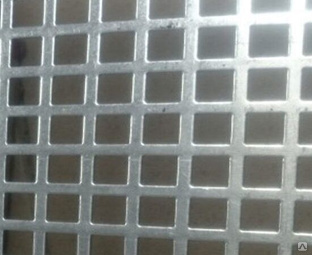 Лист перфорированный алюминиевый 1,5х1000х2000 мм Qg 15,0-20,0 