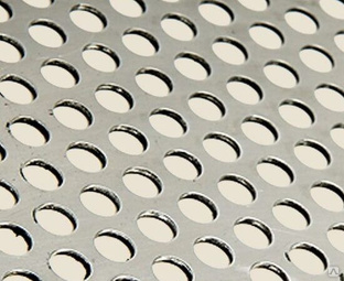 Лист перфорированный алюминиевый 2х1200х3000 мм Rv 4,0-6,0 