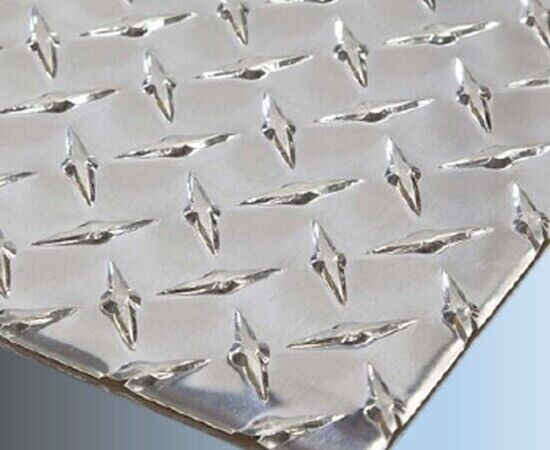 Лист алюминиевый рифленый 3х1500х3000 мм диамант