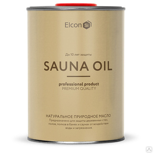 Масло для полков Elcon Sauna Oil 0,5л NEW 