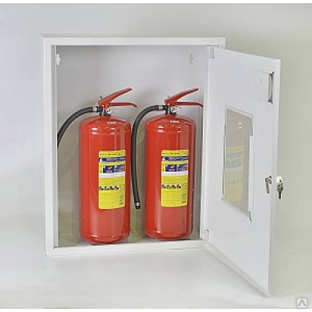 Пожарный шкаф ШПО-112 ВОБУ 730х620х200 мм (размеры без рамки 650х540х200 мм) - А #1