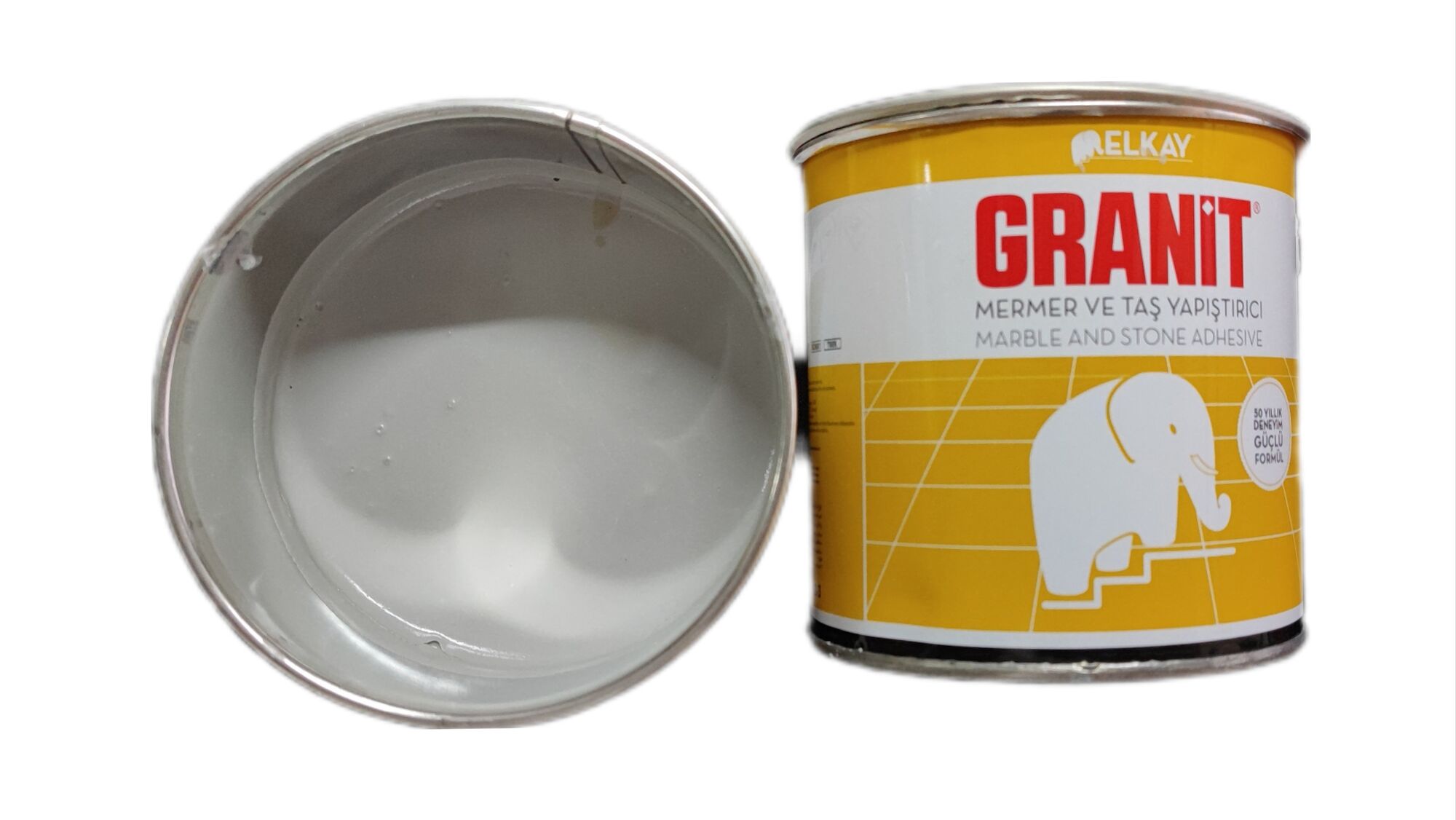 Клей серый густой Elkay GRANIT EB25, 1 кг