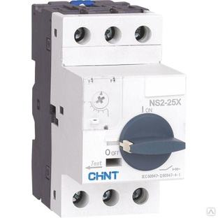 Выключатель автоматический для защиты двигателя 0.4-0.63 А NS2-25X с поворотн. ручкой (R) CHINT 495179 
