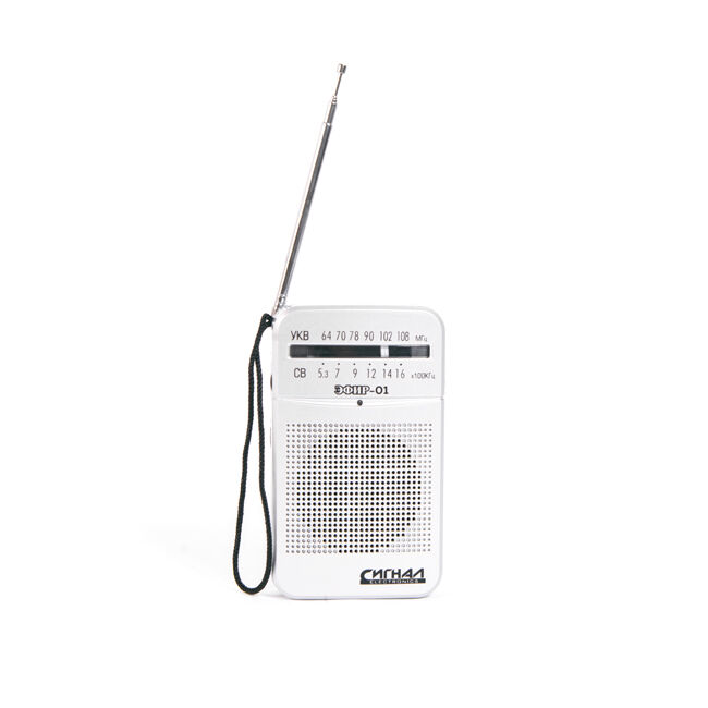 Радиоприёмник "Эфир" 01 (FM 64-108МГц AA*2шт.,разъём для наушников) 2