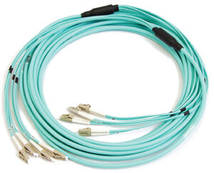 Компонент кабельной системы Hyperline TC-MC3-503-1xMPOF12/PX-12хLC/PX-IN-1/5M-LSZH-AQ