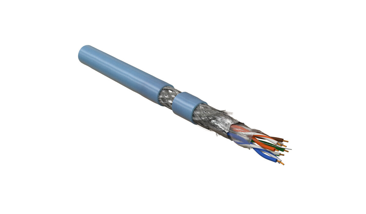 Кабель витая пара (LAN-кабель) Hyperline SFUTP4-C5E-P26-IN-PVC-BL-305